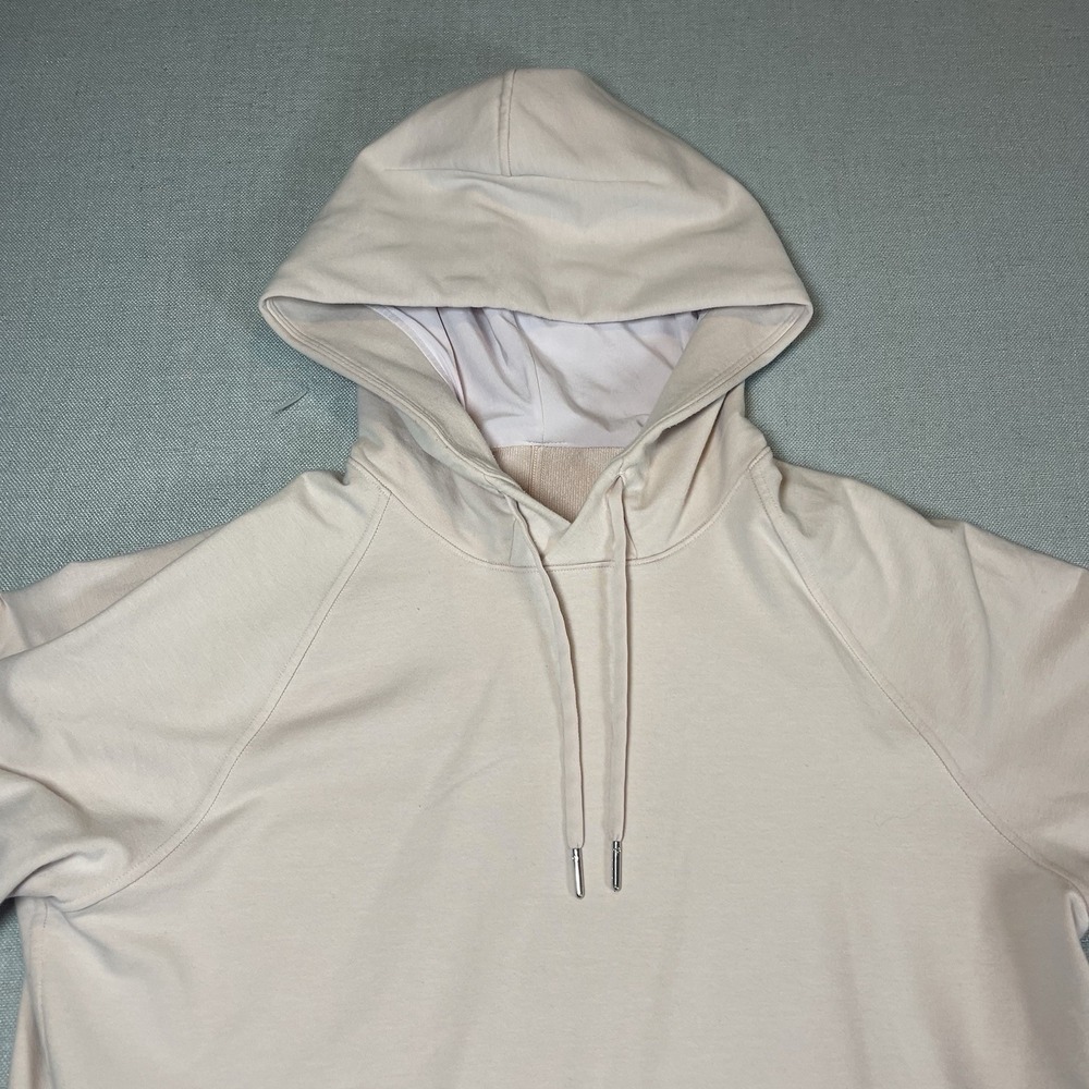 Lululemon City Sweat Hoodie Mens‎ Medium Pink Performance Pullover French Terry - Picture 2 of 9